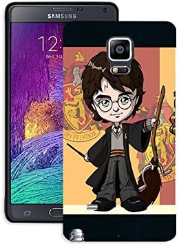 Individualized Samsung Galaxy Note 4 Motomo Case, Luxury Harry Potter Deathly Hallows Map Cartoon Movie Theme Case Cover for Cute Boy Girl Scratch Proof