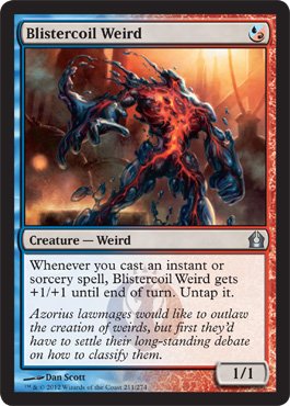 Magic: the Gathering - Blistercoil Weird (211) - Return to Ravnica