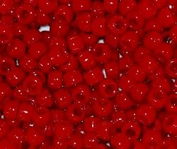 Red Crow Beads Pony Beads