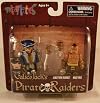 Calico Jack's Pirate Raiders Minimates 2-Pack Jonathan Barnet & Nukpana
