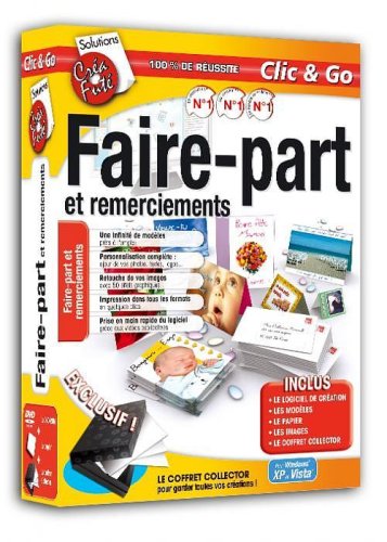 Faire-part et remerciements - Cr�a fut�