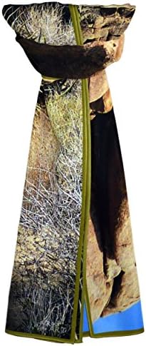 ARTscarf: ''Yucca' by RockART - Size 36x12in. on Mystical Sleek Fabric