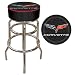 Corvette C6 Padded Bar Stool - Black