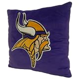 Minnesota Vikings 16-Inch Polyester Felt Plush Pillow