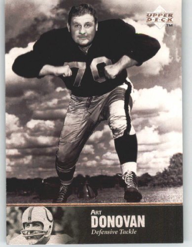 1997 Upper Deck Legends #30 Art Donovan - Baltimore Colts (Football Cards)
