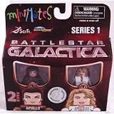 Battlestar Galactica Minimates 2-Pack Apollo and D'Anna ExclusiveIMAGE