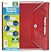 Mead Trapper Keeper 1.5 Inch Binder, 3 Ring Binder, Red (72680)