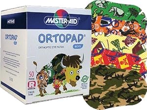 Ortopad Boys Eye Patches - Regular Size (50 Per Box)