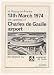 1974 Charles de Gaulle Airport Paris Opening Photo Print Ad (23527)