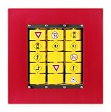 Busy Cube Traffic Memory Wall Panel by Anatex