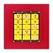 Busy Cube Traffic Memory Wall Panel by Anatex
