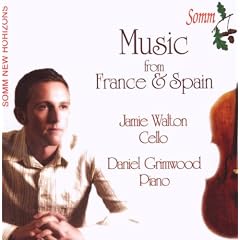 French & Spanish Works for Cello and Piano