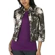 Proenza Schouler Palm Print Jacket - Cabin Brown/ Pita Bread