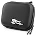 DURAGADGET Canon Powershot N2 Camera Case - Premium Quality Hard EVA Shell Case / Box with Carabiner Clip & Twin Zips in Black for Canon Powershot N2