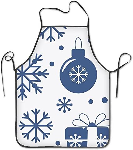 Christmas Decorations Kitchen Overlock Apron