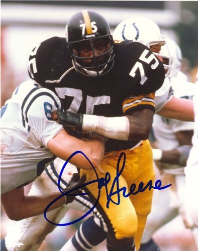 Mean Joe Greene Autographed/Hand Signed Pittsburgh Steelers 16x20 Photo