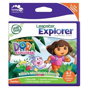 LeapFrog Leapster Explorer Learning Game: Dora the Explorer by 