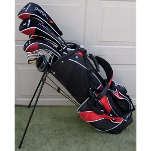 Click here to see all customer reviews now Taller Mens Complete Golf Set (For Someone 6'0- 6-6 Tall) Clubs Square Technology Drivers, Hybrids, Irons, Putter, Wedge, Bag