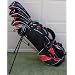 Taller Mens Complete Golf Set (For Someone 6'0"- 6-6" Tall) Clubs Square Technology Driver, Fairway Wood, Hybrids, Irons, Putter, Wedge, Bag