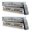 Nyrius SW201 HD Component Video YPbPr & Digital Audio Optical Toslink 3 Input Selector Switch with Remote Compatible with HDTV, Blu-ray DVD player, Satellite, Cable, PCM, Dolby Digital, DTS, XBOX360, PS3, Wii, iPod - Bonus Pack of 2