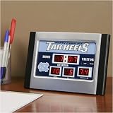 North Carolina Tar Heels Alarm Scoreboard Clock