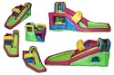 Inflatable Outdoor Water Slide and Large Bouncer 34694