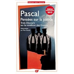 Pens�es sur la justice (pr�pas scientifiques 2011-2012)