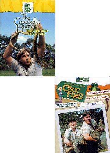 Discovery Channel - The Crocodile Hunter (2 Pack) Wildest Home Videos, Big Croc Diaries / Crocodile Hunter's Croc Files - Aussie Legends, Pacific Northwest, How to Catch a Crocodile, Charlie