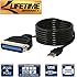 Sabrent USB to Parallel IEEE 1284 Printer Cable Adapter (CB-CN36)