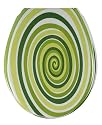 WENKO 17428100 WC-Sitz Change Circles - Edelstahlbefestigung rostfrei, Duroplast, grün