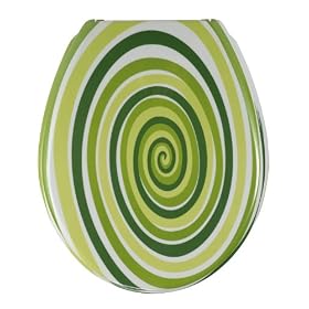 Wenko - 17428100 - Abattant - Change Circles - Vert