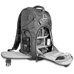 Mantona Rhodolit SLR-Kamerarucksack (f�r SLR mit angesetztem Objektiv, 5 weitere Objektiven, Systemblitz und Zubeh�r) schwarz