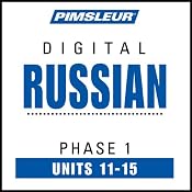 H&ouml;rbuch Russian Phase 1, Unit 11-15: Learn to Speak and Understand Russian with Pimsleur Language Programs
