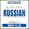 H&ouml;rbuch Russian Phase 1, Unit 11-15: Learn to Speak and Understand Russian with Pimsleur Language Programs