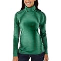 GO International&reg; Long Sleeve Turtleneck - Ebony/Green