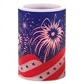 America Flameless Candle - Blue (4")