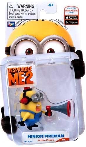 Despicable Me 2 Minion Fireman w/ Bullhorn