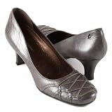 Hush Puppies Admire Pewter pumps by Hush Puppies