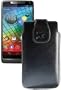 Original Suncase Echt Ledertasche f�r Motorola RAZR i schwarz