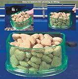 Lixit Small Animal High Bottom Cage Crock 3.25 x 2.25 x 1.25 Deep, 3 oz
