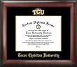 Texas Christian University Gold Embossed Medallion 18x14 Diploma Frame