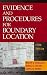 Books : Evidence And Procedures for Boundary Location