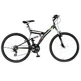 Kawasaki KDX126FS Men Dual Suspension Mountain 18 Bike 73026