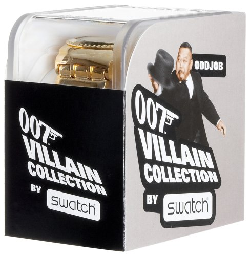 Cover image : [スウォッチ]SWATCH 腕時計 007 VILLAIN COLLECTION オッド・ジョブ - ゴールドフィンガー YOG102G メンズ [正規輸入品]