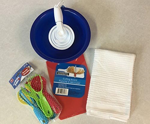 Toy Kitchen Utensil Set Tools for Little Chef Mix &amp; Measure Pretend Play (19 piece)