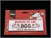 Cartoon Beware of the Dog Dog Sign