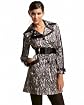 Lush Lace Printed Satin Trench Coat main image