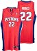 Tayshaun Prince Red adidas NBA Authentic Detroit Pistons Jersey