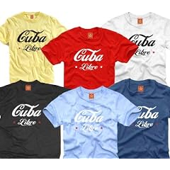 T-Shirt Cuba Libre Two Stars, verschiedene Farben, Gr.S bis 5XL
