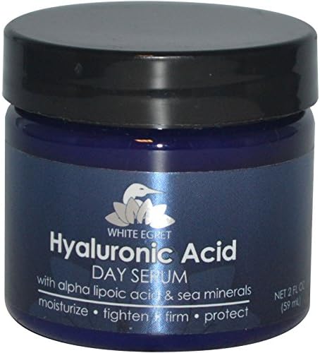 White Egret Personal Care, Hyaluronic Acid Day Serum, 2 fl oz (59 ml)(pack of 2)